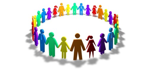 society, togetherness and diversity concept